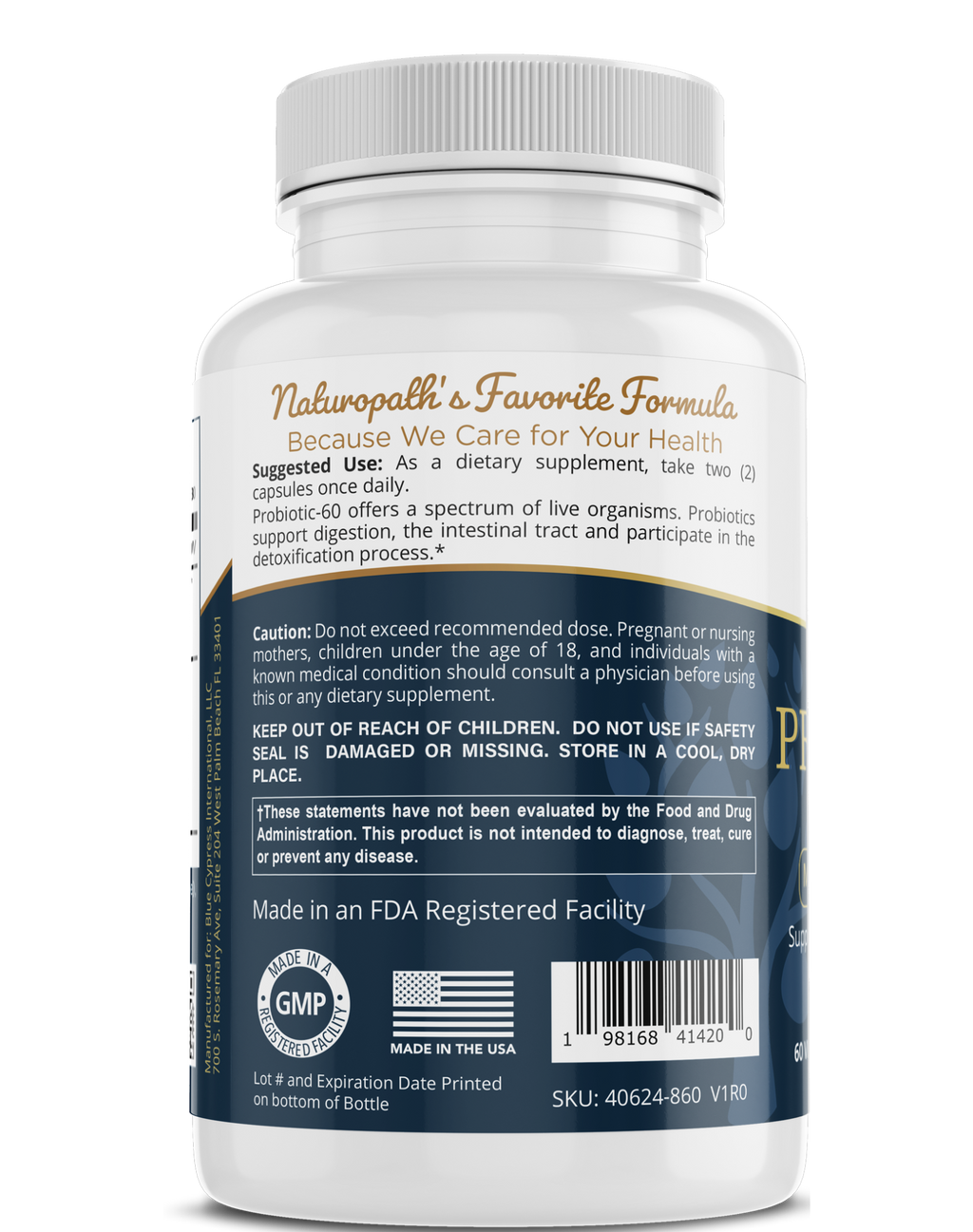 Probiotics 60 billion - Max Strength